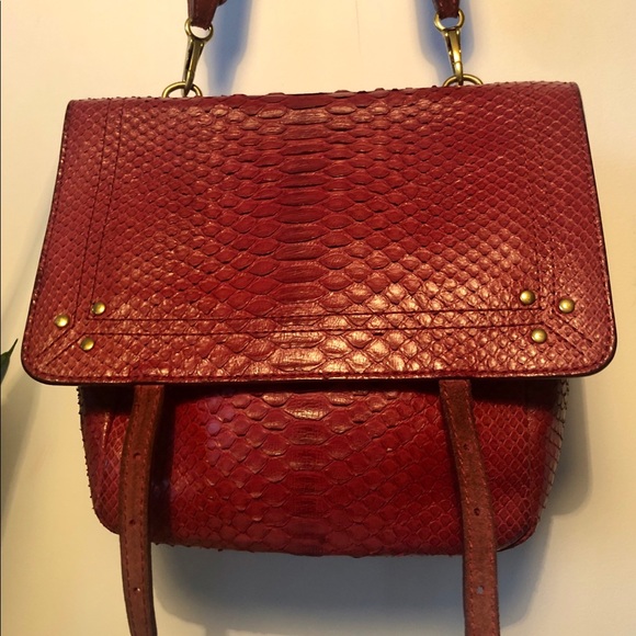 Jérôme Dreyfus crossbody python bag - Picture 5 of 6